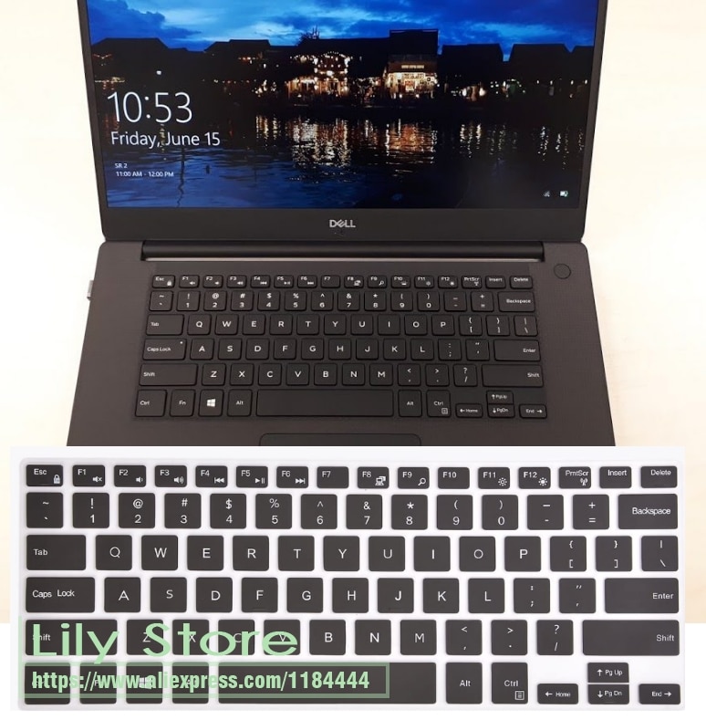 For Dell XPS 15 9570 9550 9560 7590 Inspiron 5000 5482 5481 Inspiron 15-5568 5579 7568 7567 7579 laptop keyboard cover skin