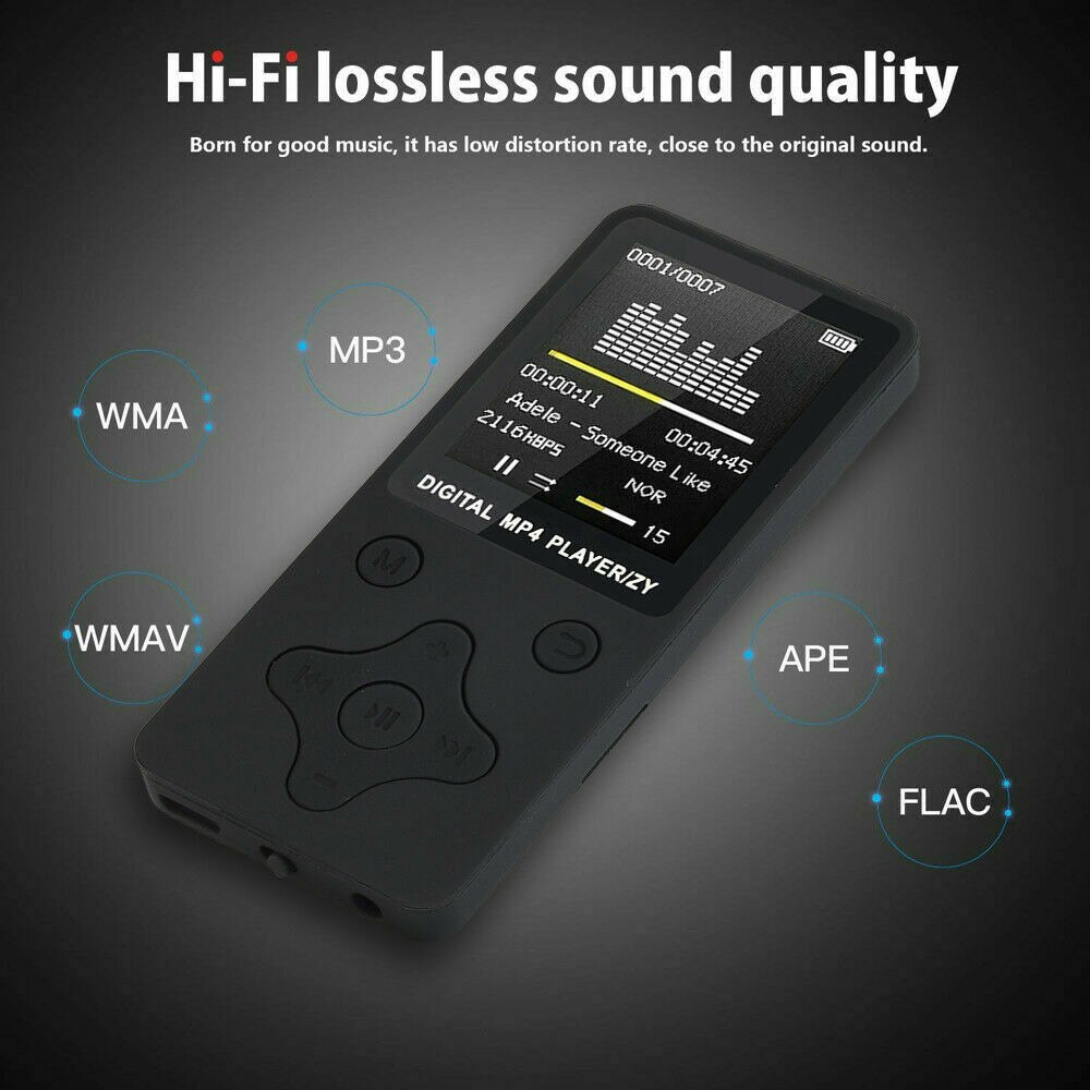 Draagbare 1.8 Inch Bluetooth MP3 Player Lcd-scherm 32Gb Muziek Spelen Met Fm Radio Video Games Movie Walkman MP3 MP4 Speler