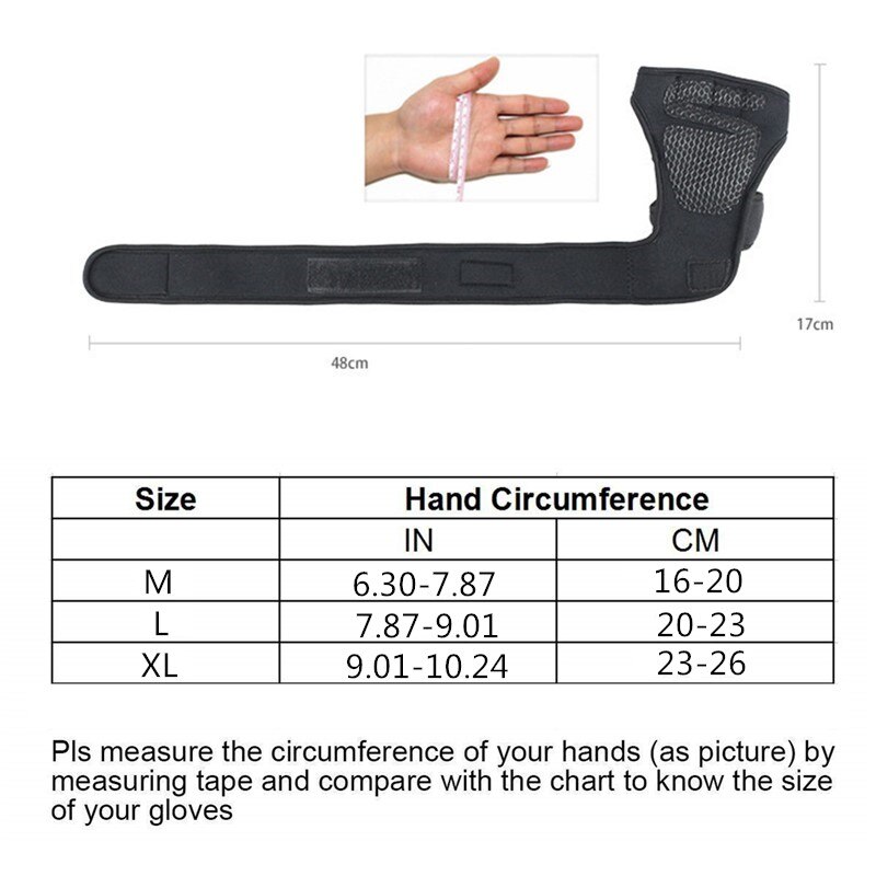 1 par vægtløftehandsker silikone anti-slip gym handsker til pull ups cross training fitness bodybuilding sportshandsker
