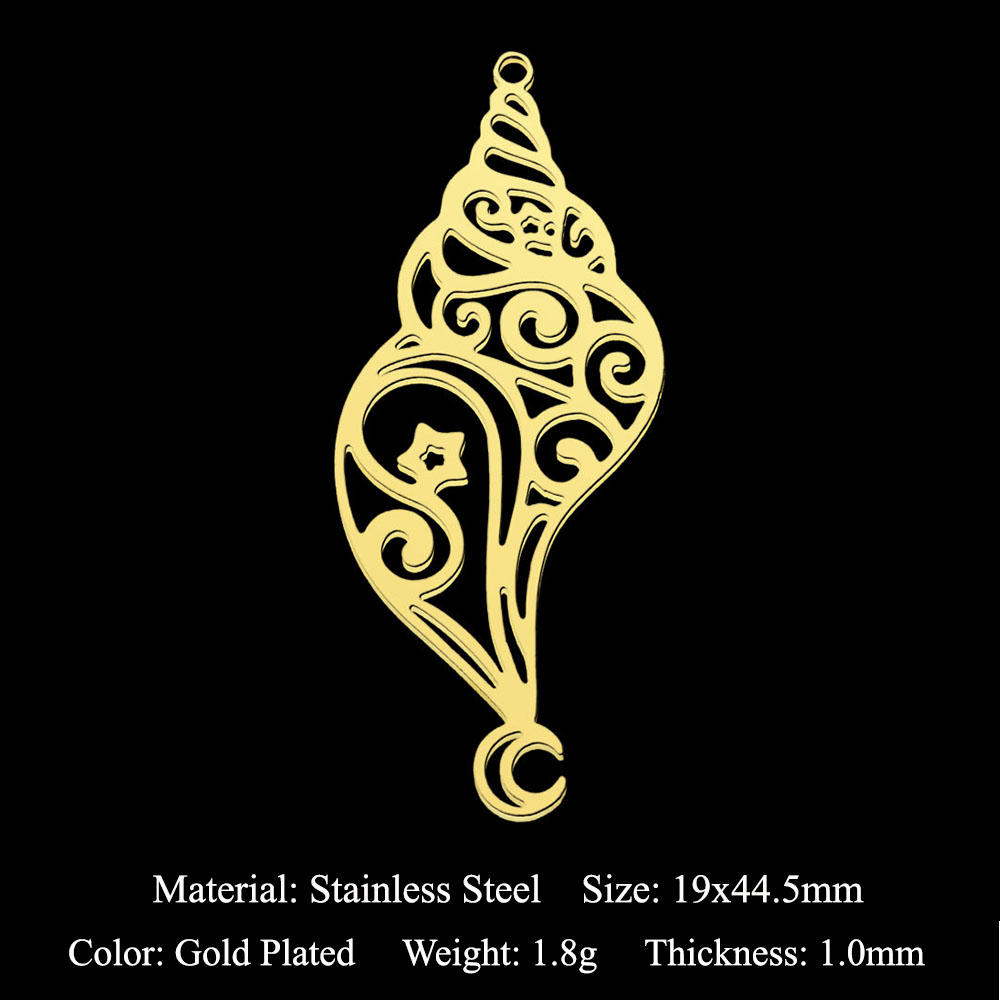 Rvs Geometrische Minimalistische Diy Earring Hanger Charms Angel Wing Ketting Maken Kat Chameleon Dolfijn: Blue Zinc Plated