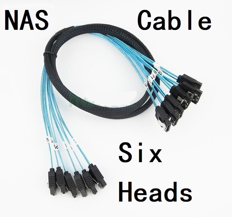 Server SAS Cable SATA 3 6Gbps X 6 High speed Serial port Data line