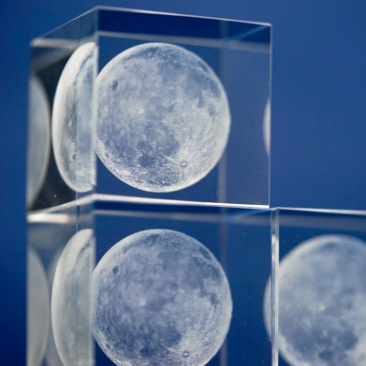 Kristal Kubus Decoratie Gesneden Planeet Transparante Kleine Vierkante Presse-papier Kubus Kristal Creatieve Foto Kunstmatige Cube Prism