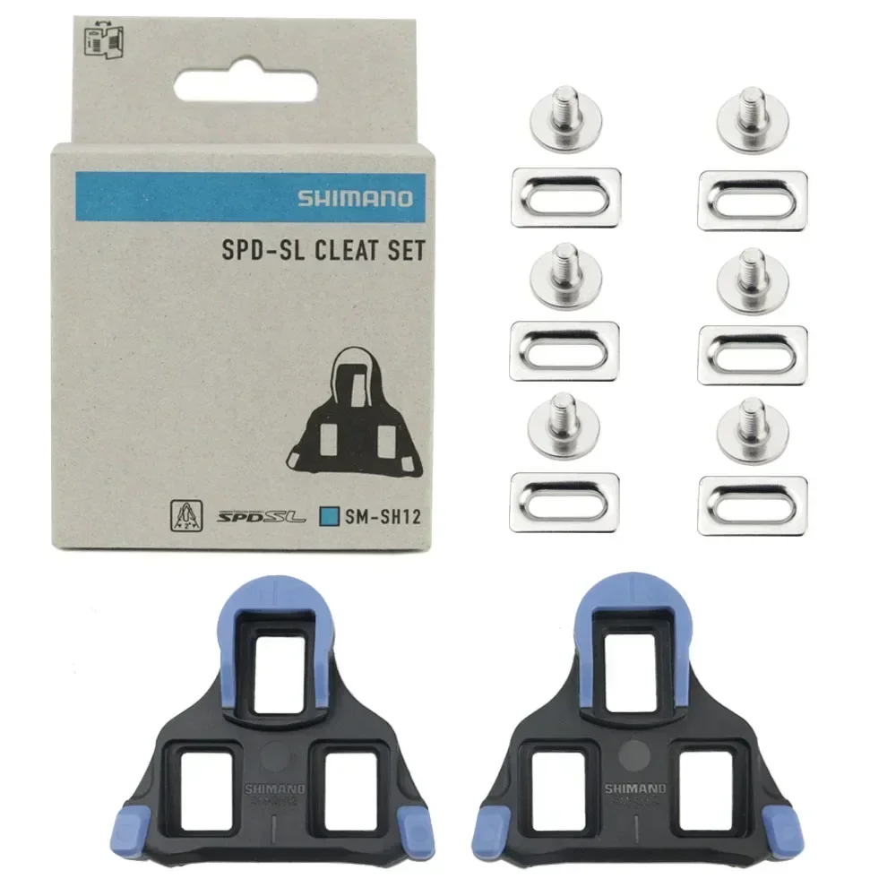 Shimano SH11 SH12 SH10 Schoenplaten SPD Cleat Set Racefiets Pedalen Schoenplaten Fiets SH10 Schoenplaten Pedalen Plaat Clip: Paars