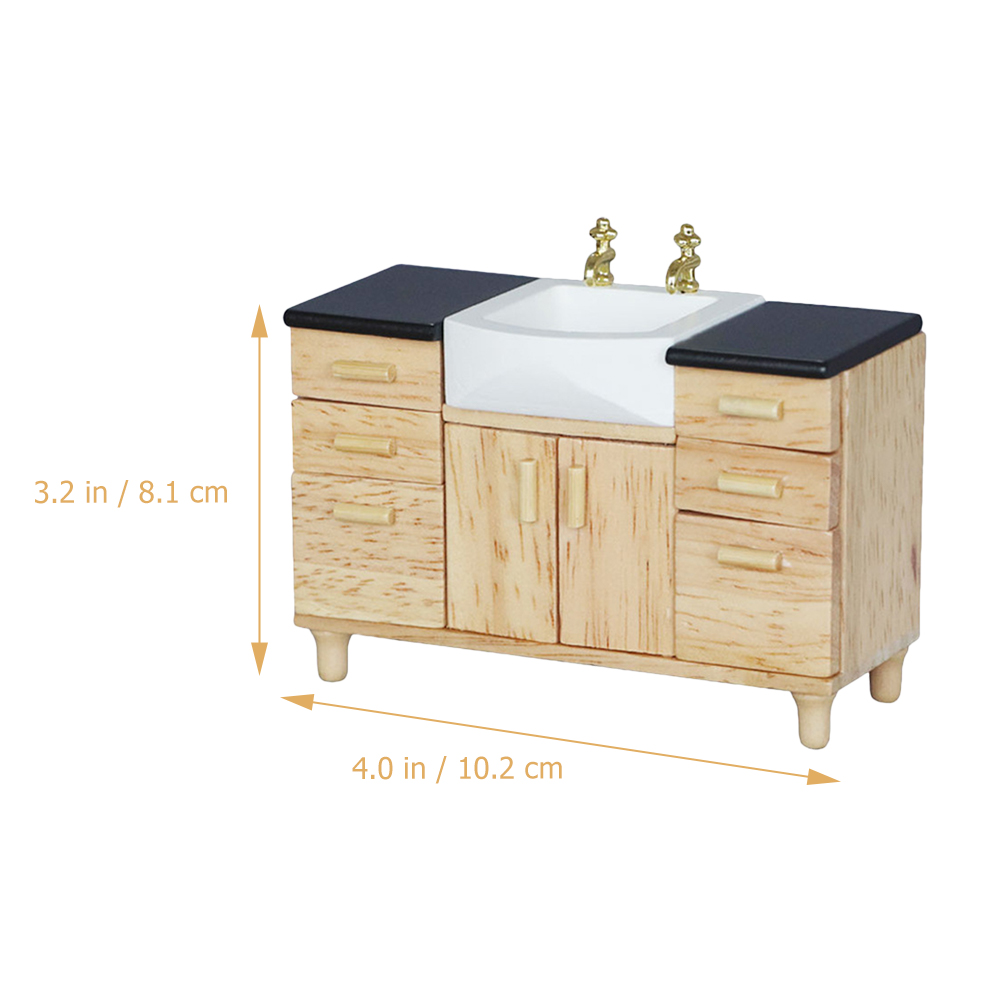 Mini Wastafel Miniatuur Wastafel Mini Huis Badkamer Meubels