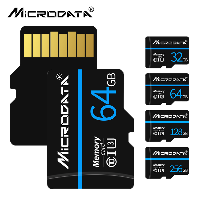 High Speed Flash Memory Mirco TF SD Card 256GB 128GB 64GB 32GB 16GB 8GB 4GB Class 10 U3 mirco Cartao De Memoria for Smartphone