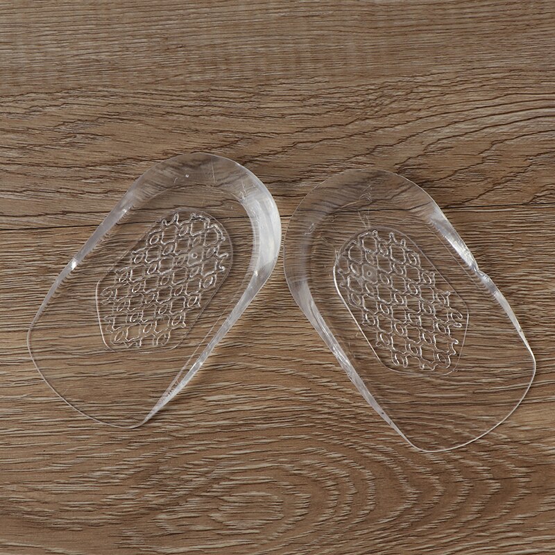 1 Pair Heel Insoles Shoes Massage Cushion Silicone Gel Inserts Pads Massager