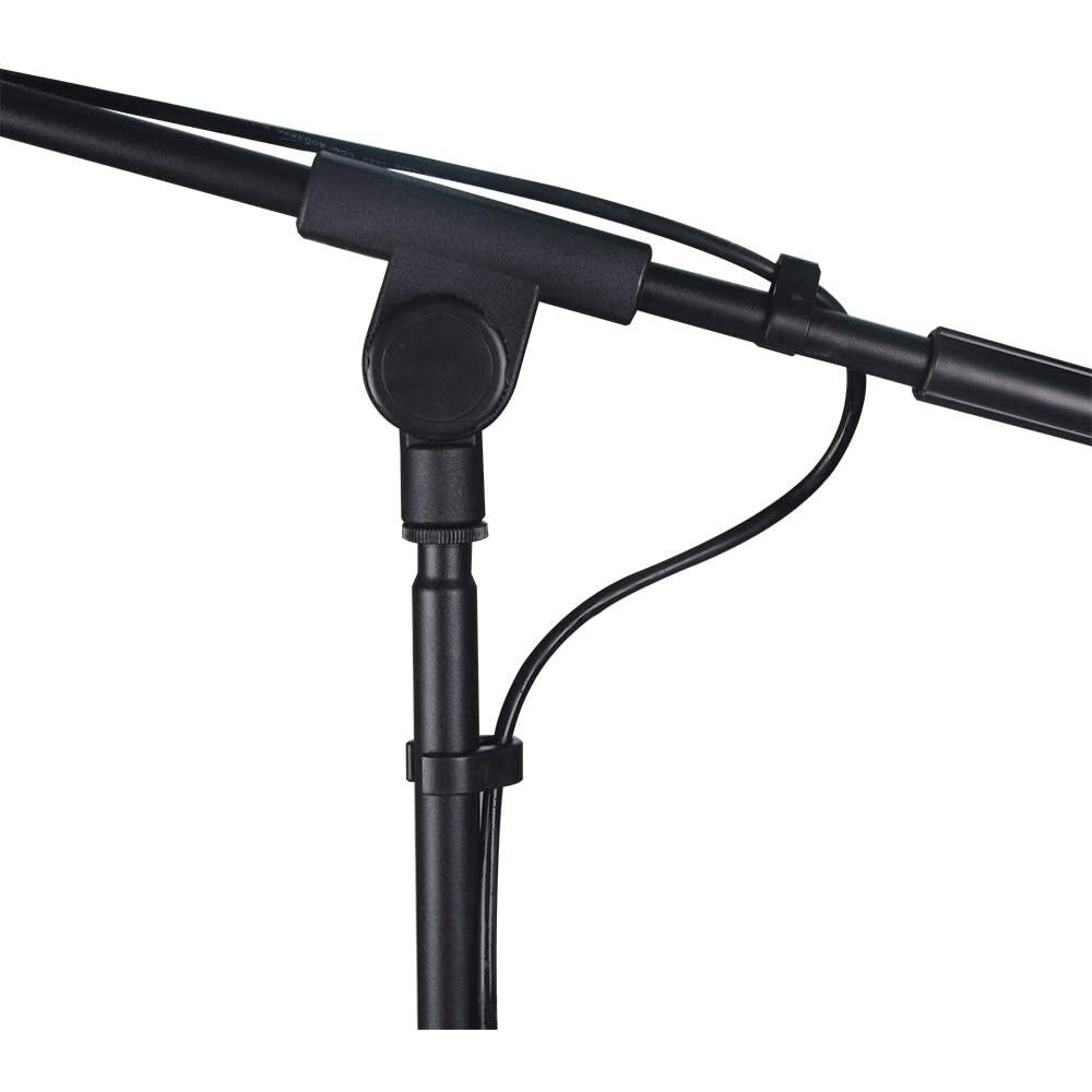 GLEAM Tripod Boom Microphone Stand - Mic Stand with Carrying Bag