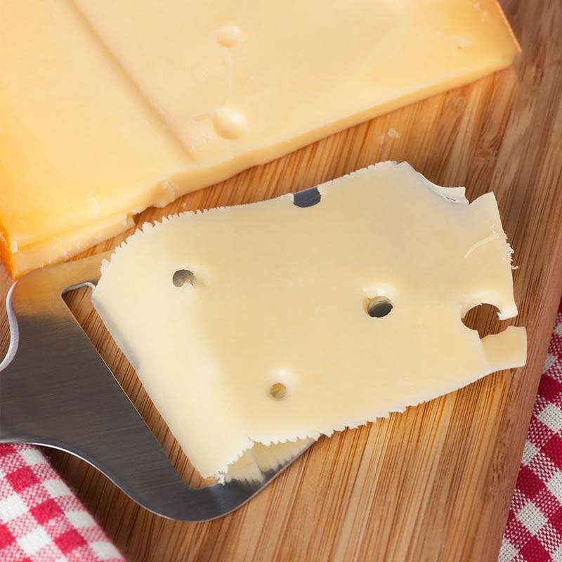 1pc Cheese Slicer Silver Stainless Steel Cheese Peeler Cheese Slicer Cutter Butter For Kitchen Cooking Cheese Tools