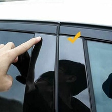 Auto Deur Pijler Trim Vervanging Set Onderdelen Exterieur Zwarte Glossy Voor Bmw 5 Serie F10