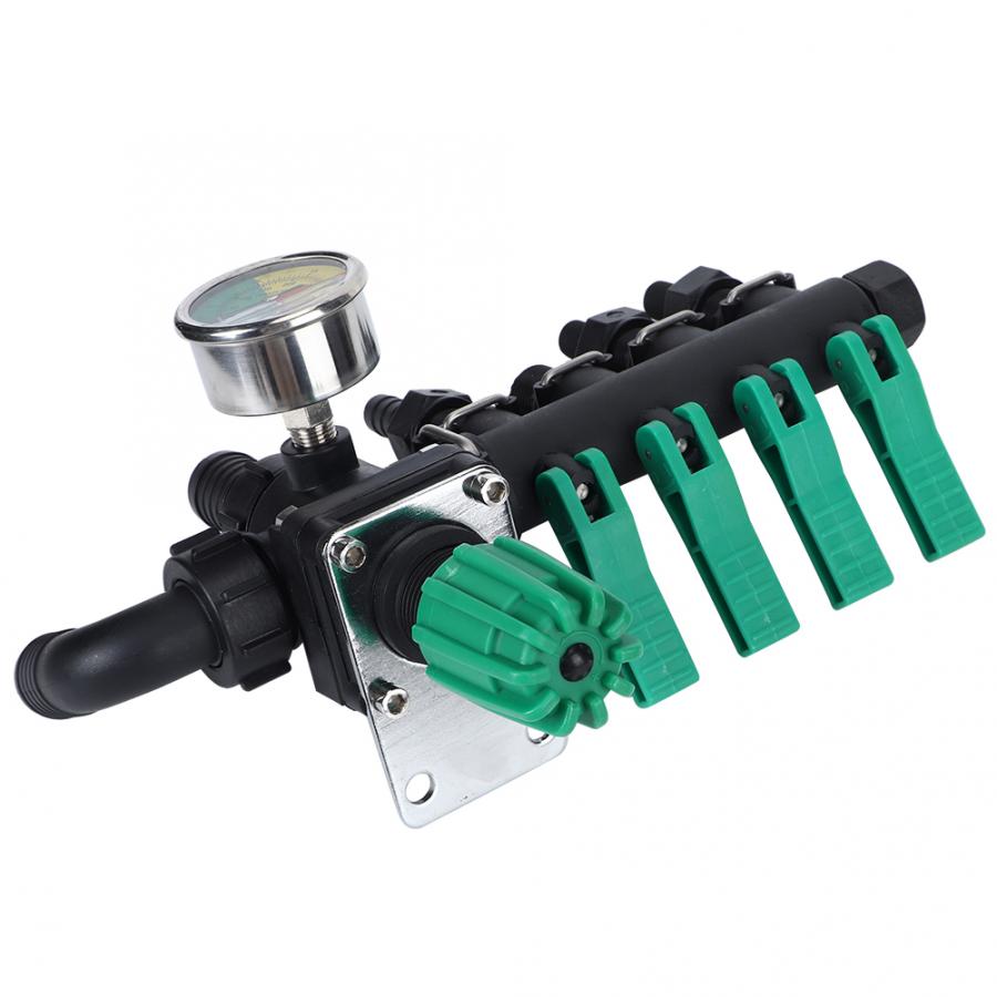 4 Way Water Sprayer Splitter Agricultural Garden Sprayer Control Valve Accessories for Agriculture