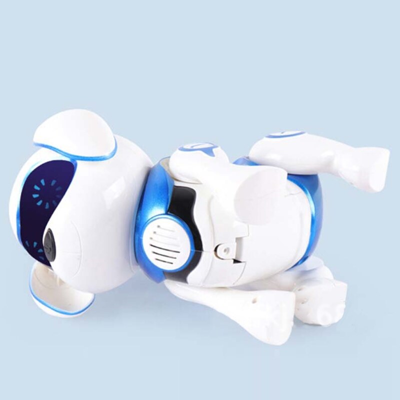 Electronic Animal Pet Intelligent Robot Dog Cool Breathing Lights Dancing Music Robot Puppy Baby Early Education Toy