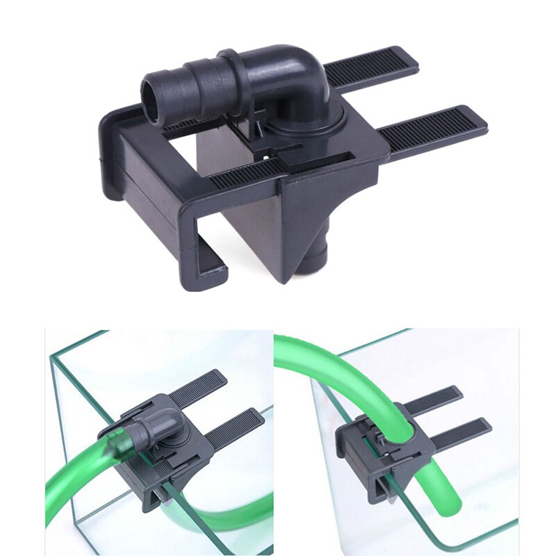 1 x Aquarium Water Pipe Connector Fish Tank Mount Holder Inflow Outflow Stretchable