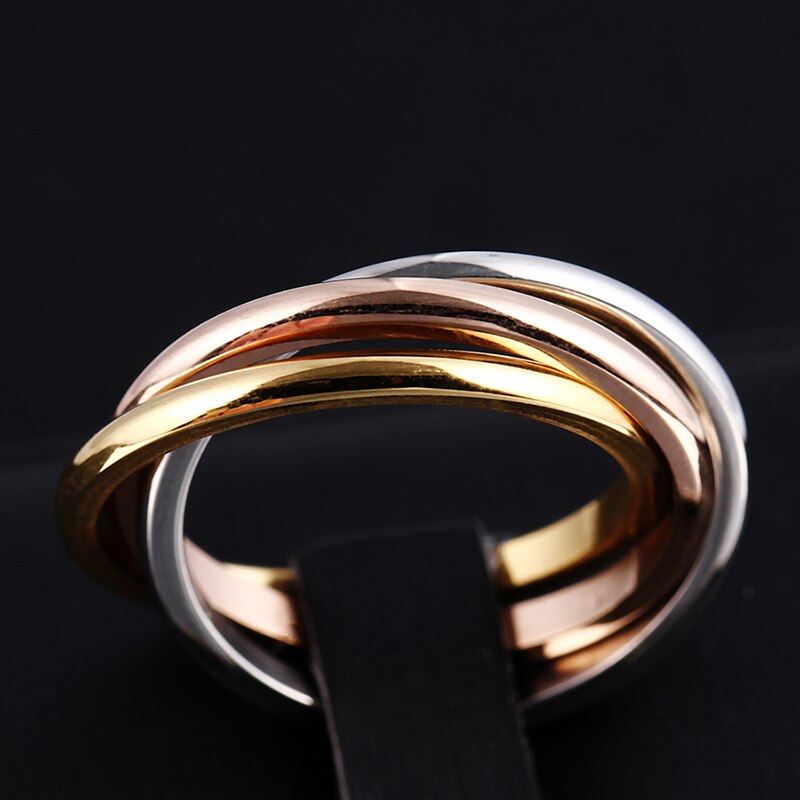 MANGOSKY-anillo de acero inoxidable para hombre y mujer, 6mm