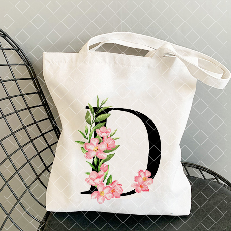 Luxe op maat gemaakte draagtas, strandtas, damestas met monogram en bloemenprint, luxe canvas tas, shopper, chique tas, handtas, hobo shopper.: Lavendel
