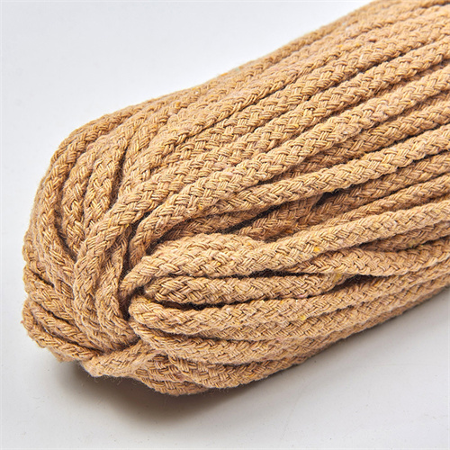Corde en coton torsadée décorative artisanale, 10yards, 5mm, pour décoration faite à la main, lanière de bricolage, cordon de fil Ficelles Couleurs: Multi-couleur