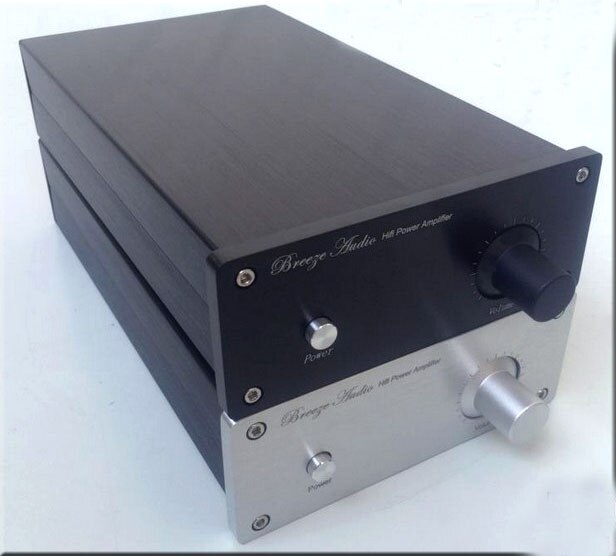 Full aluminum power amplifier chassis 1506 chassis Can install LM1875 LM3886