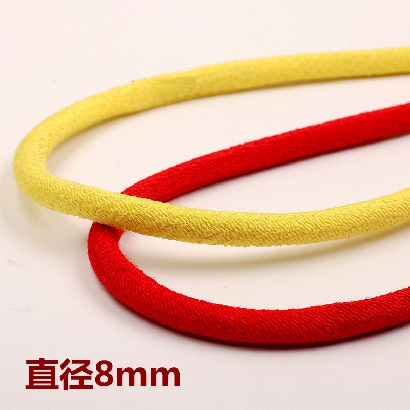 Solid 8 Mm Japanese Crepe Rope Knot Hair Ornament ... – Grandado