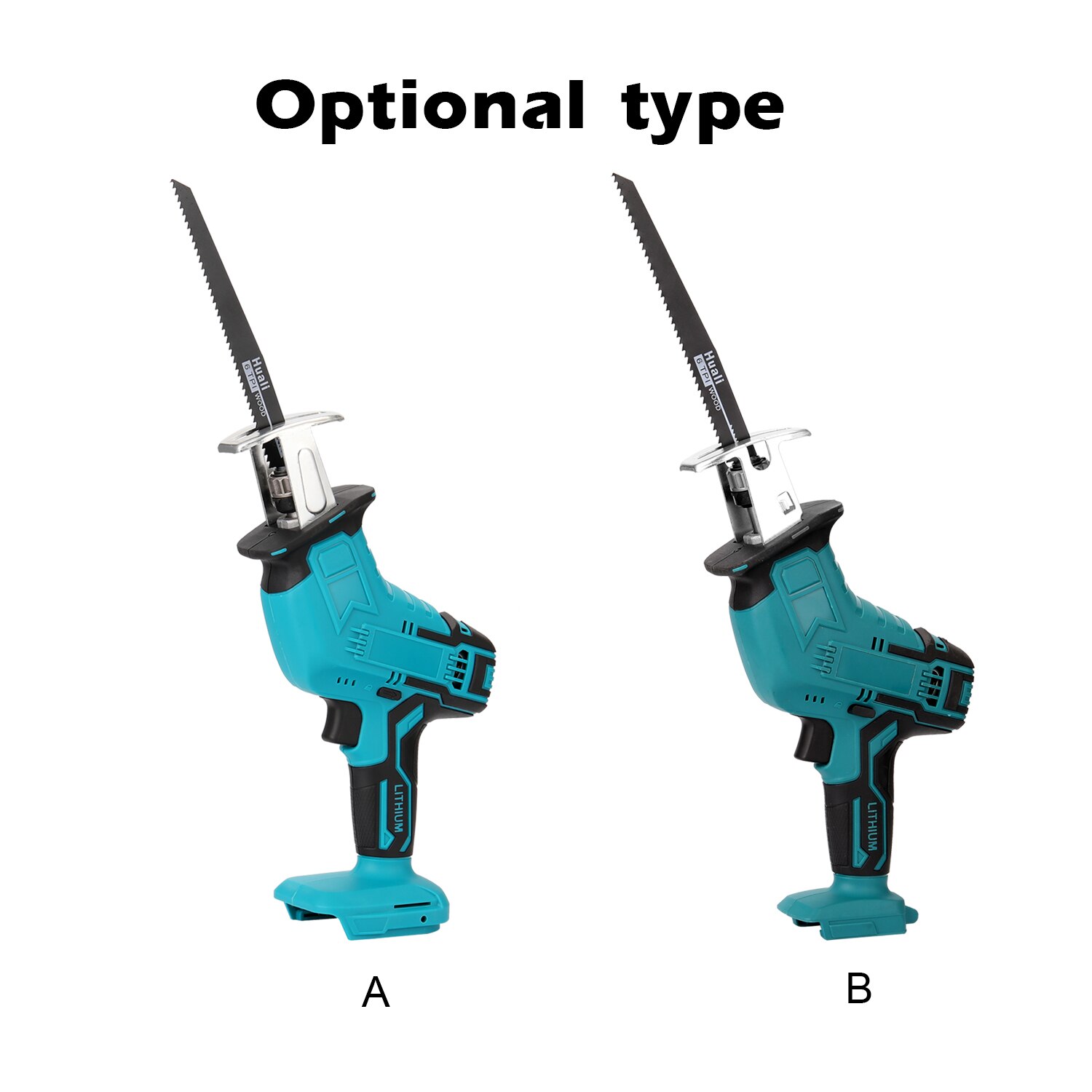 Outdoor Portable Reciprocating Saws Saber Saw Electric Power Tools for Cutting Wood Iron Sheet Plastics 2 Optional with 4 blades