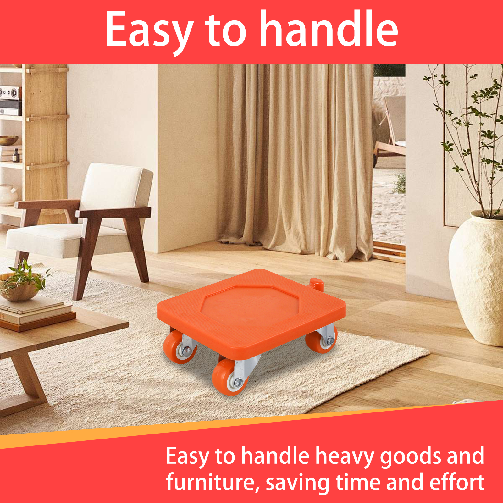 impostato di strumenti per la movimentazione di mobili Strumento per il trasporto di sollevatori di mobili per carichi pesanti Oggetti pesanti Barra a rulli con ruota mobile Utensili manuali per divano