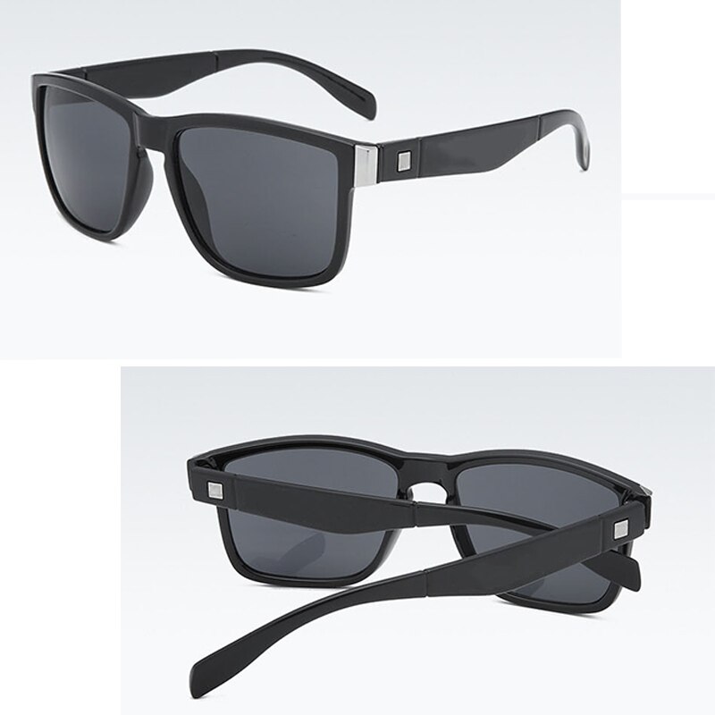 Lunettes de soleil polarisées pour hommes et femmes, classiques, carrées, sport en plein air, plage, pêche, , randonnée, conduite, UV400