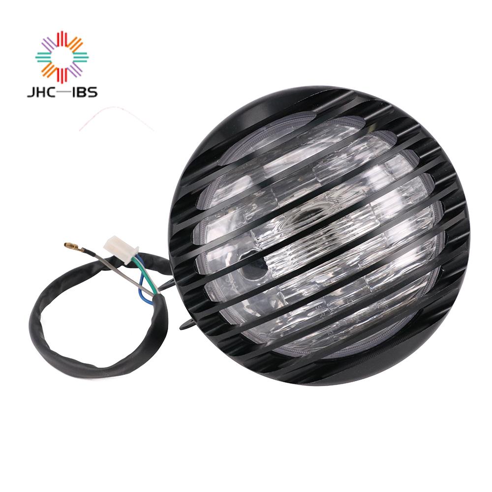 Motorcycle Universal Front Heandlight Head Lamp Headlamp For Harley Yamaha Suzuki Cafe Racer Bobber Custom Touring