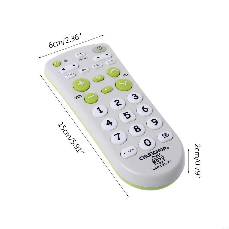 K32C Remote Control With LED Menu and Keys for Commonly Used Function