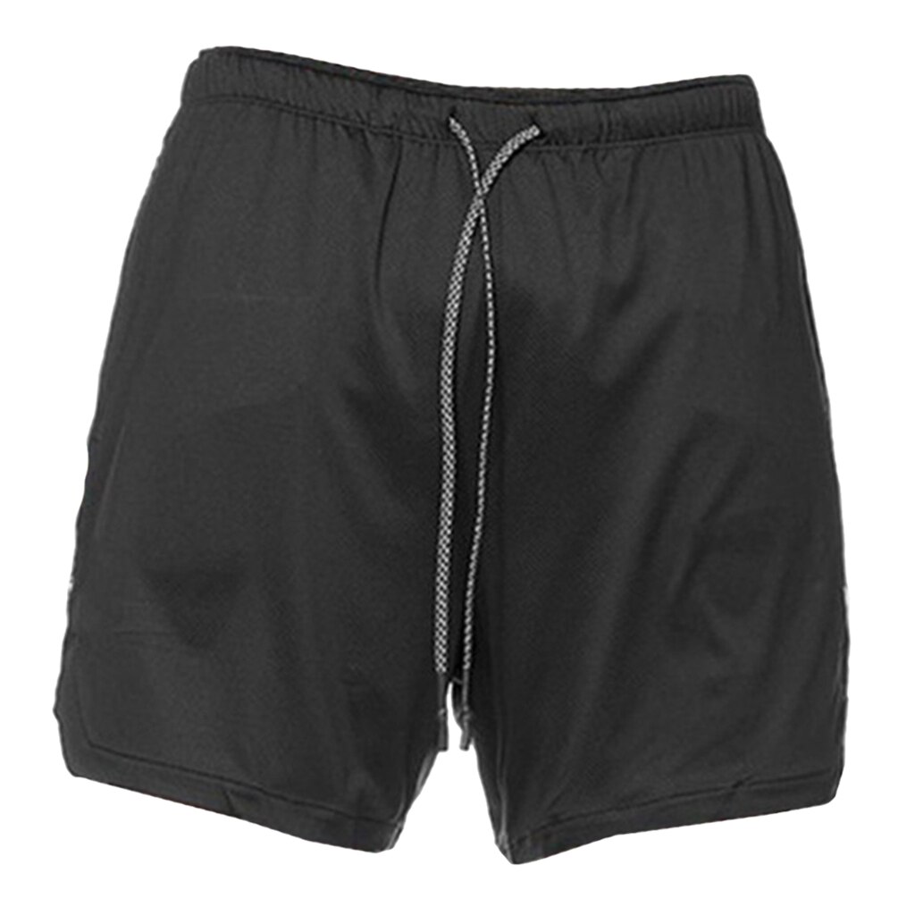 Pantalones cortos de entrenamiento para hombre, ropa interior informal para gimnasio, correr, ciclismo, de secado rápido, sin bolsillo para toalla