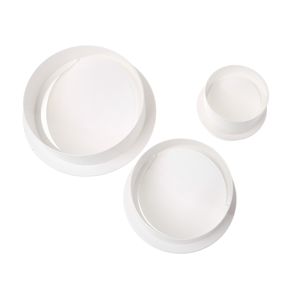 Pipe Draft Blocker Backdraft Damper Ventilation Duct Inline Extractor Fan Vent Back Draught Shutter 100/150/200mm