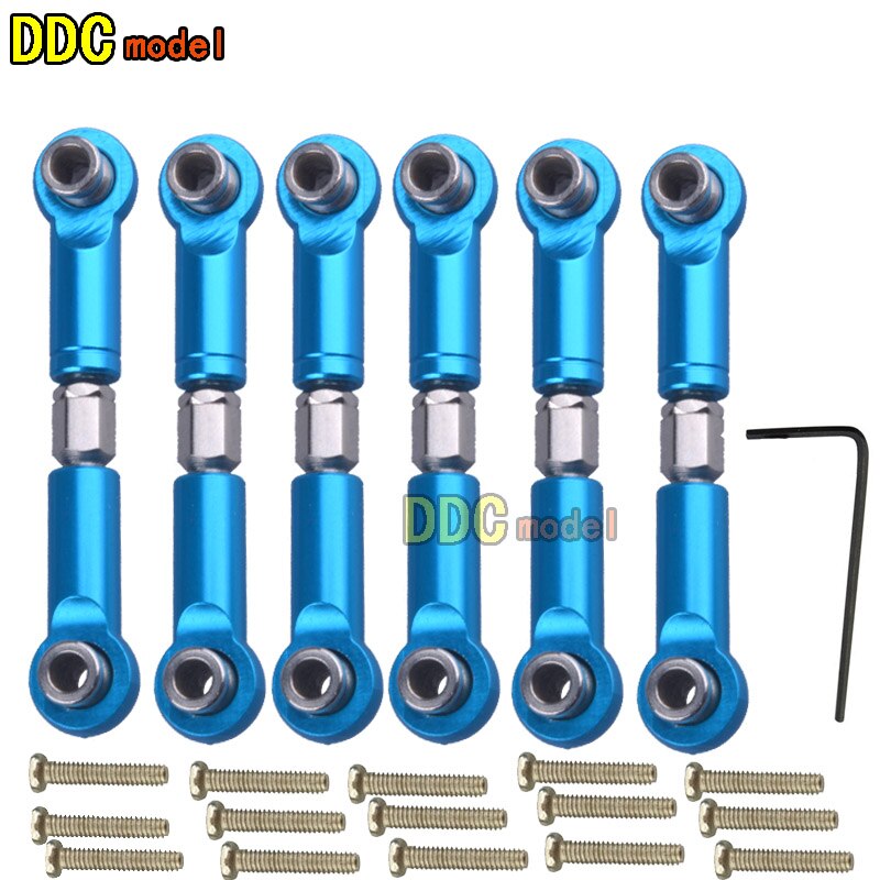 Newest Wltoys A949-B A959-B A969-B A979-B K929-B RC car spare part Upgrade metal gear set or differential and all kinds of parts: A set of pull rods