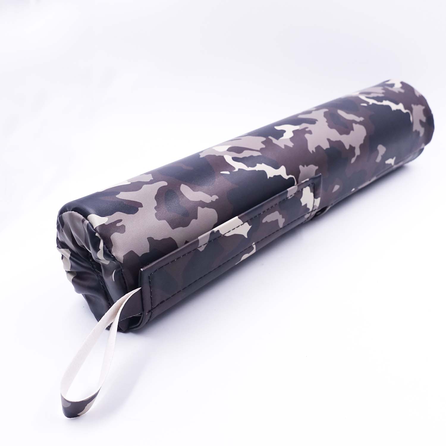 Hip Thrust Barbell Squat Pad Non-Slip with Thick Foam PU Leather Padding Neck Shoulders Protective Gym Weightlifting Training: Camouflage