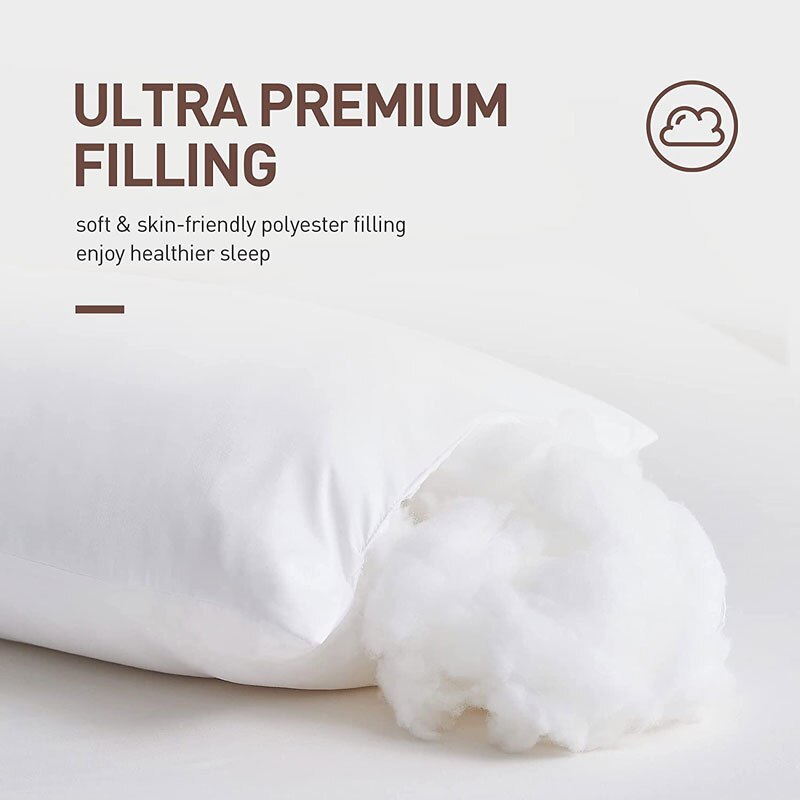 Almohadas con relleno de cuerpo completo de Anime Dakimakura, almohada sólida blanca, interior, de lado largo, para dormir, ropa de cama, cojín para dormitorio de 150x50cm