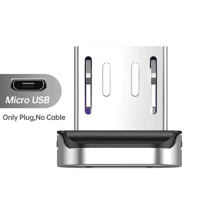 Kuulaa magnetische oplaadkabel usb type c micro-oplaadkabel voor iphone 12 11 samsung huawei xiaomi snellaadkabel usb-kabel: Alleen kabel voor micro