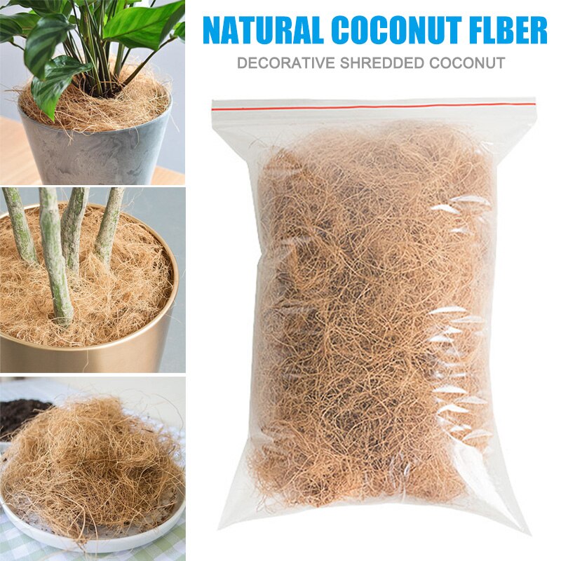 Newly Coconut Husk Fiber Orchids Crafts Pet Bedding Insect-proof Protect Plants Maintain Soil Temperature