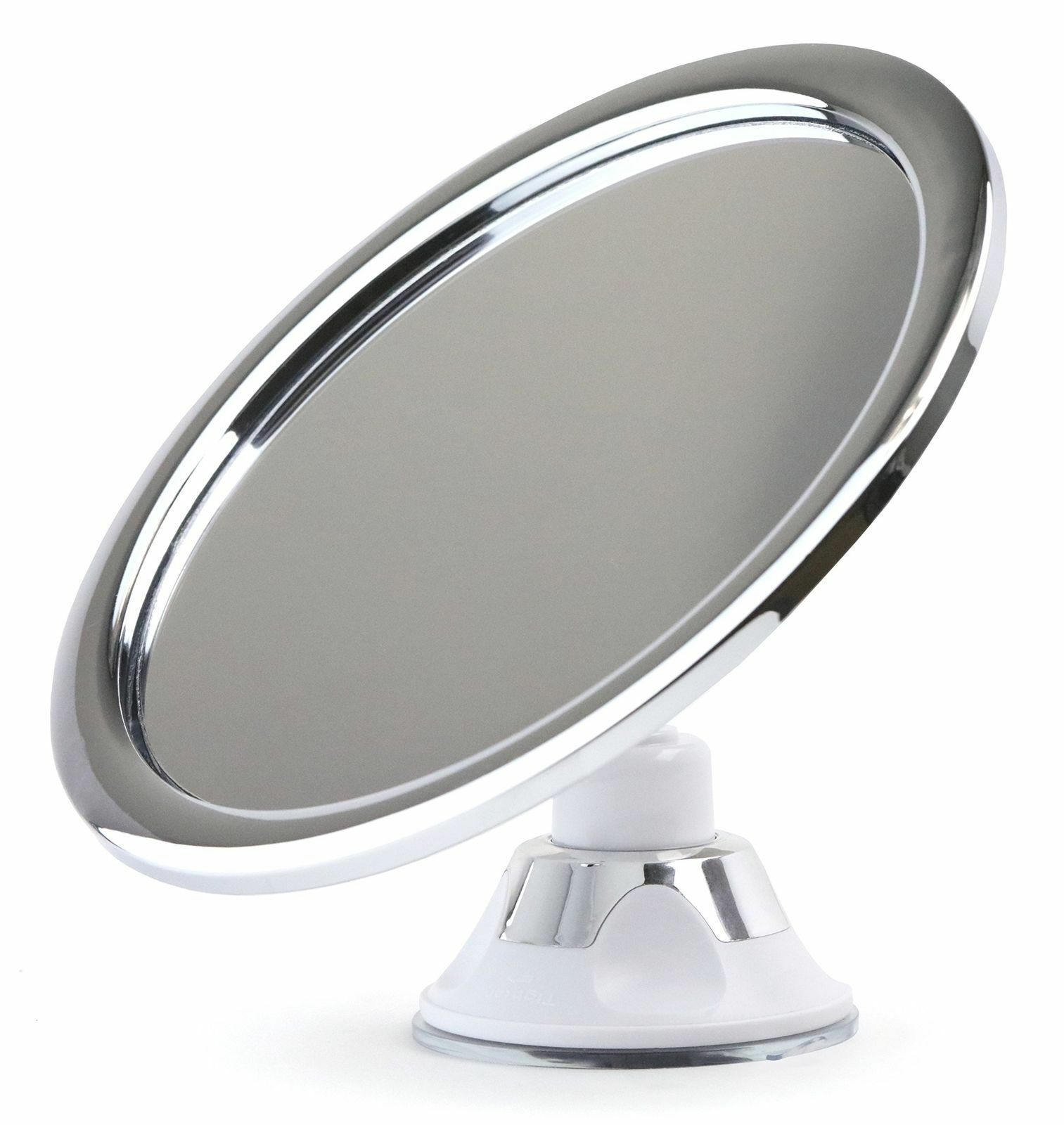 Bathroom Mirror NO Fog Suction Cup Mirror Shower Shaving Makeup Fog Free Mirror 360 Degrees Adjustable Suction Cup Mirror: Default Title