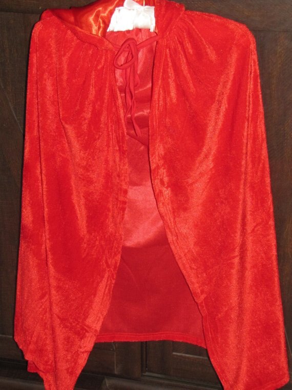Disfraz de princesa Blancanieves y Caperucita roja con capucha, capa suave, para niñas de 3 a 6 años