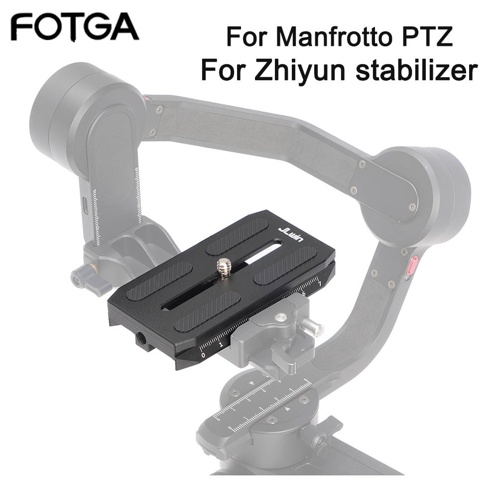 Fotga Camera Snelle Release Plaat Transmount Basis Voor Zhiyun Kraan 2S WEEBILL-S Weebill S 2 3S Weebill2 Weebill3 S Gimbal Stabiliz