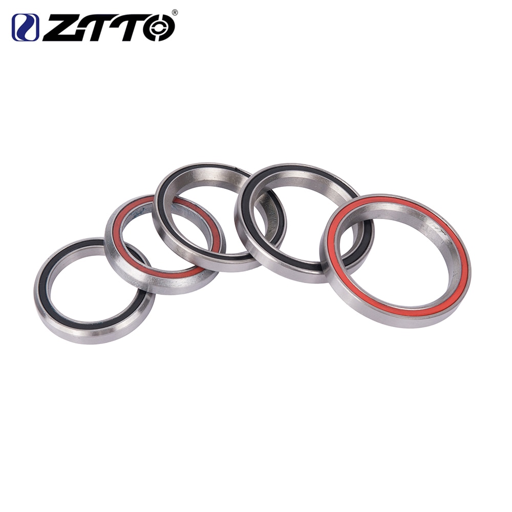 Ztto rolamento de fone de ouvido de bicicleta mtb, peças de reparo de rolamentos de direção de aço para 28.6mm 44mm 30mm 40mm mountain bike 41 41.8 47 49 52mm