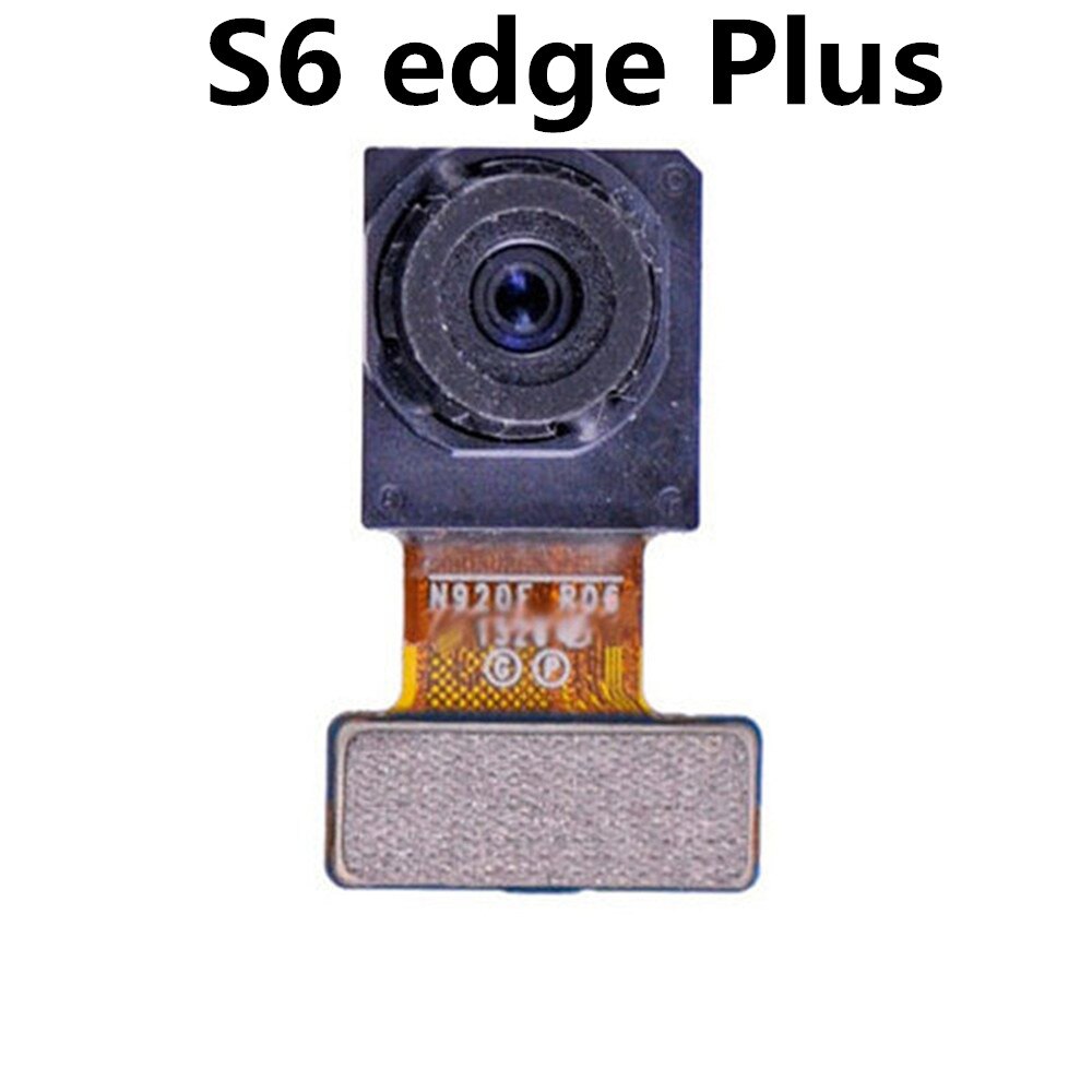 Przedni obiektyw aparatu do Samsung Galaxy S4 S5 S6 G920 S7 S8 S9 krawędzi S10 S20 S21 Plus G955F stoi mały aparat Flex Cable części: S6 EDGE PLUS