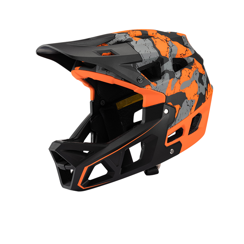 CHINION MTB Full Face Helmet Adult DH Downhill Bike Helmet Motocross Off-Road Safety Helmet Mountain Full Cover Bicycle Helmet