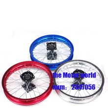Jantes arrière de moto 14 pouces 1.85x14 pour motocross, CRF, pièces détachées pour motocross