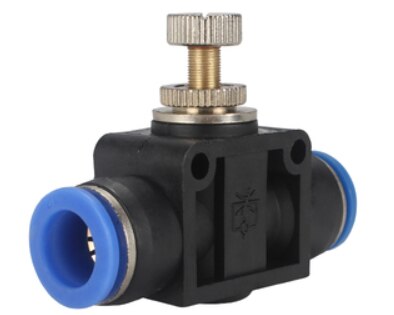 SA Pneumatik Luft Drossel Ventil Geschwindigkeit Kontrolle schnell Freisetzung Schlauch Rohr Wasser Anschluss Armaturen Zubehör Einstellen 4mm 6mm 8mm