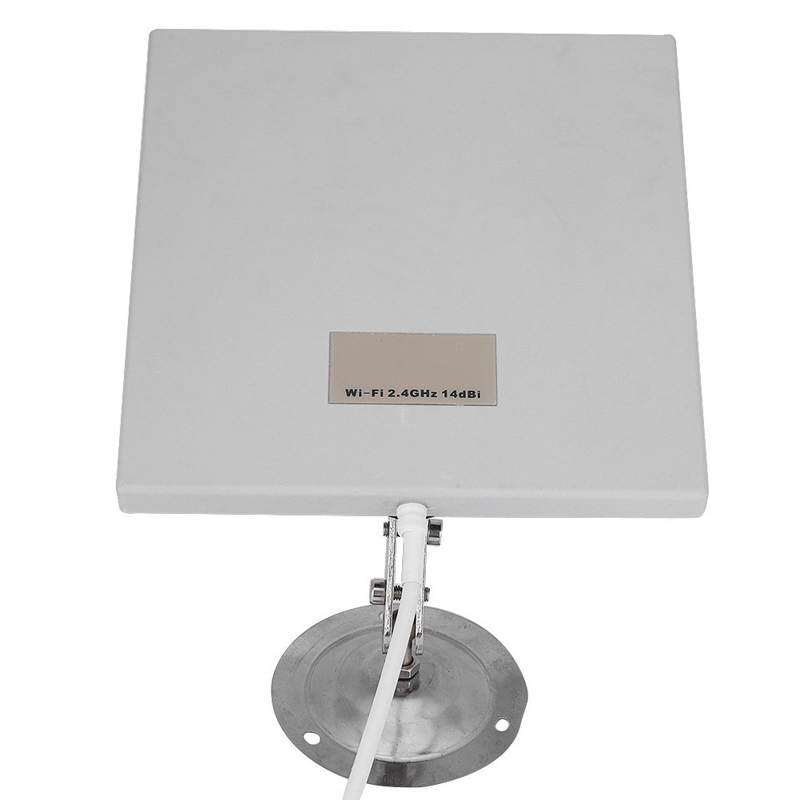 WiFi Router Extender Antenna Panel Aluminum Ultra thin 2.4Ghz High Gain 14 dbi Weatherproof Directional Flat Panel WIFI Antenna