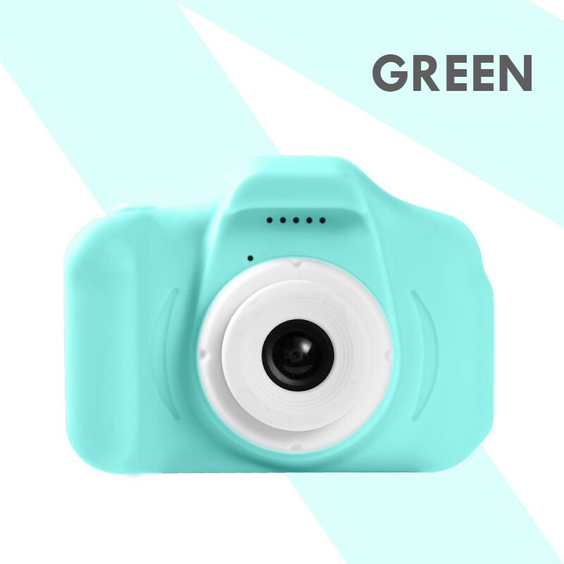 Mini videokamera legetøj til børn fuld hd micro dv dvr videokameraer 1080p videokamera til børn babystøtte skjult sd-kort: Grøn / Med 4gb tf-kort