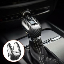 Trim Gear shift Black Knob cover For Volvo S60 XC60 Parts Accessories Car