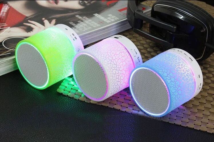 Led Draagbare Mini Bluetooth Speakers Draadloze Handsfree Luidspreker Met Tf Usb Fm Microfoon Blutooth Muziek Voor Mobiele Telefoon Iphone 6 7 S