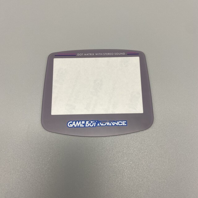 Glas Bildschirm Objektiv Für Game Boy Advance für G-B-A Shell Schutzhülle: Gray