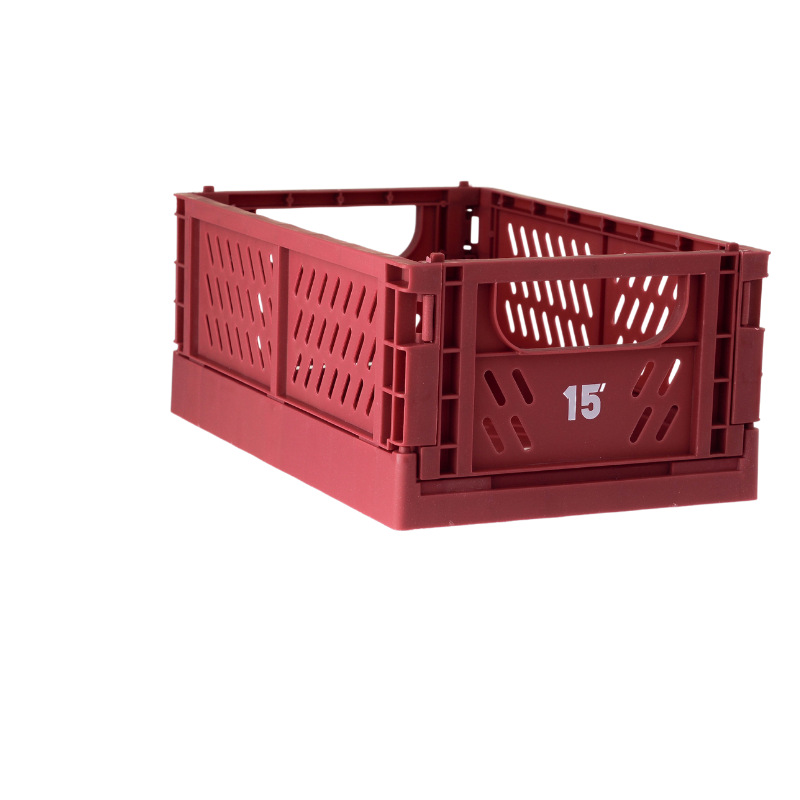 Mir de Rangement Pliable en Plastique, Boîte de Rangement pour Cosmétiques, Maquillage, Bijoux, Jouets: green