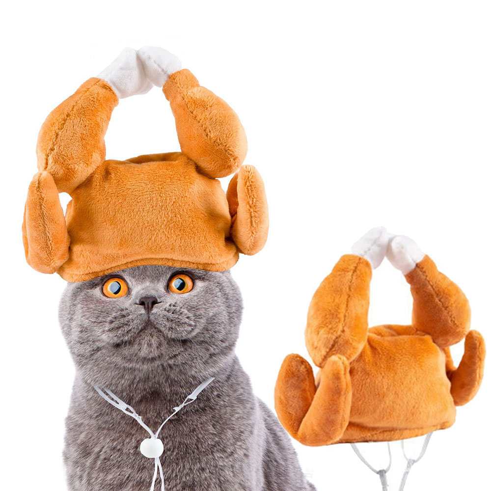 Kitten Grappige Hoed voor Kat Cosplay Verkleedkleding Leuke Huisdier Hoed Foto Prop Universele Puppy Kat Cap voor Halloween Kerstfeest