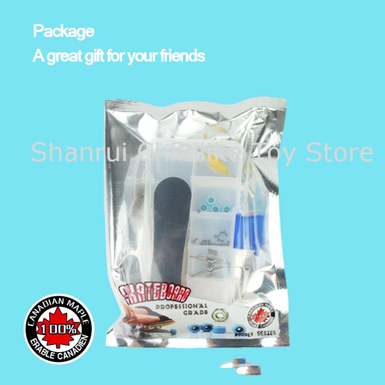 Wooden Fingerboard Finger SkateBoard Wood Basic Fingerboars With Bearings Wheel Foam A Great for Friends