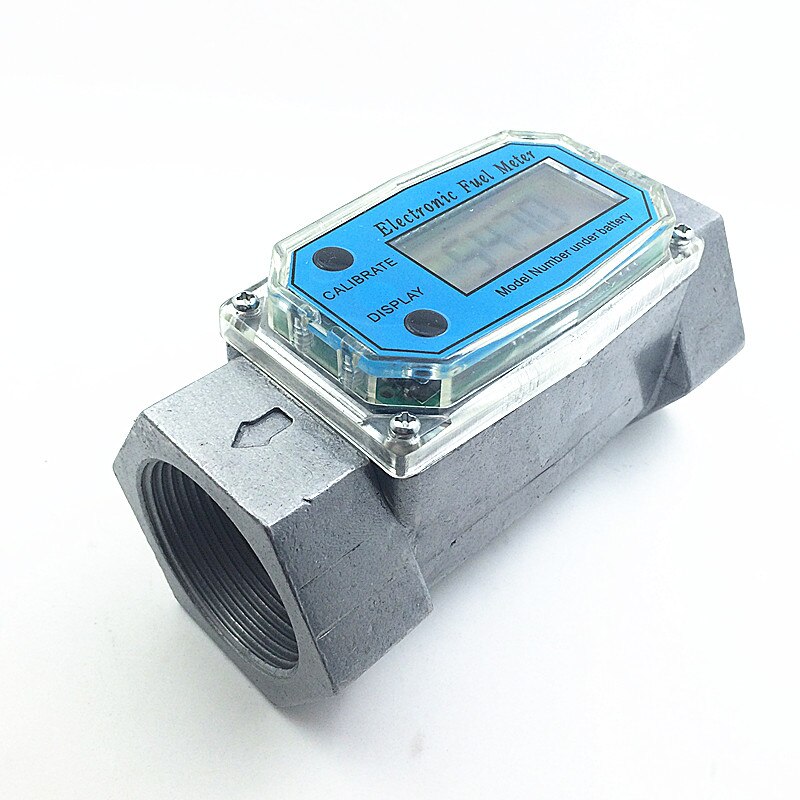 Digital Turbine Flow Meter petrol fuel gauge caudalimetro Flowmeter plomeria Pumping flow indicator sensor Counter DN40 DN25